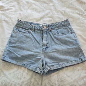 Forever 21 Light Blue Jean Shorts